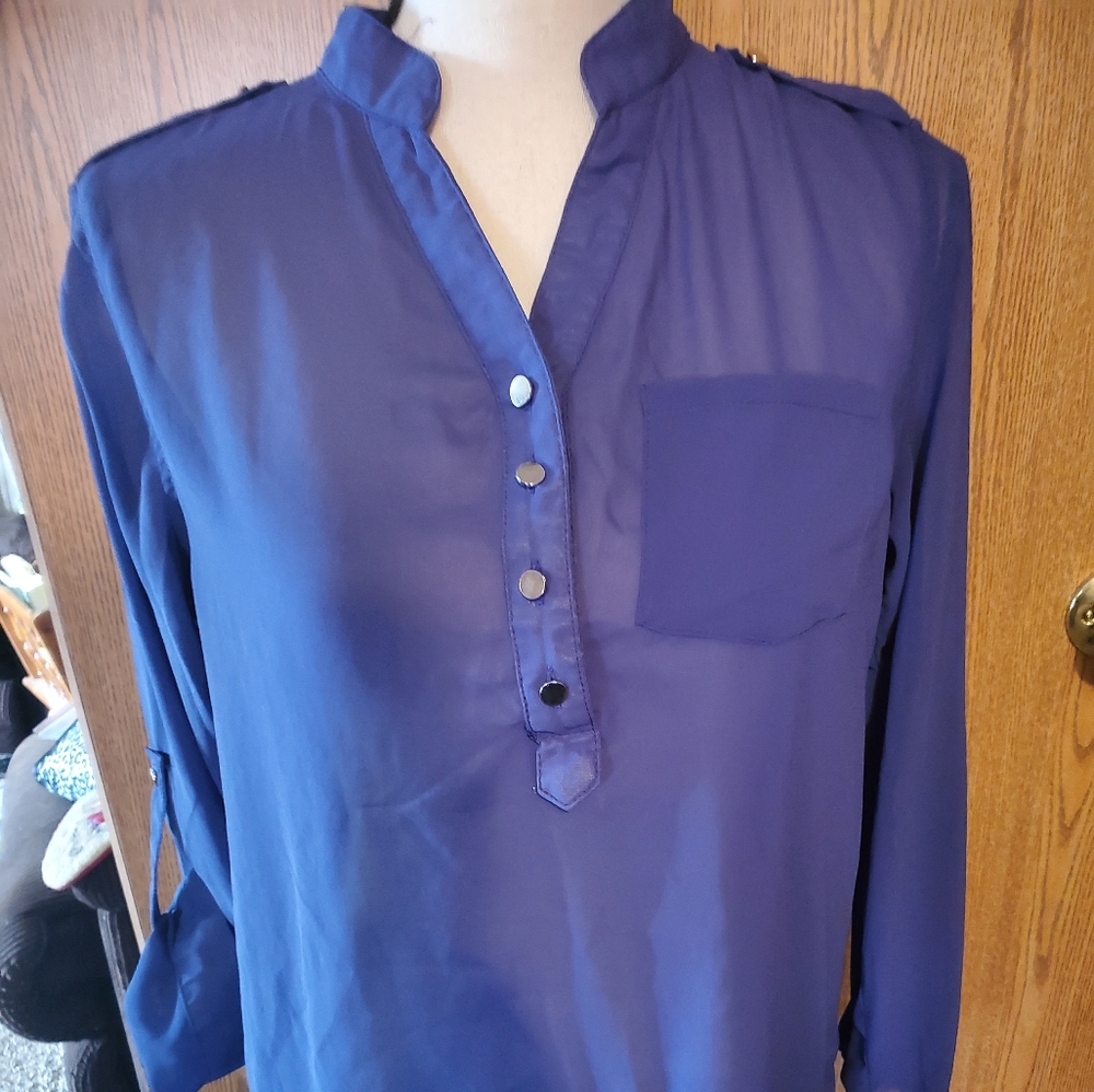 Sheer blouse